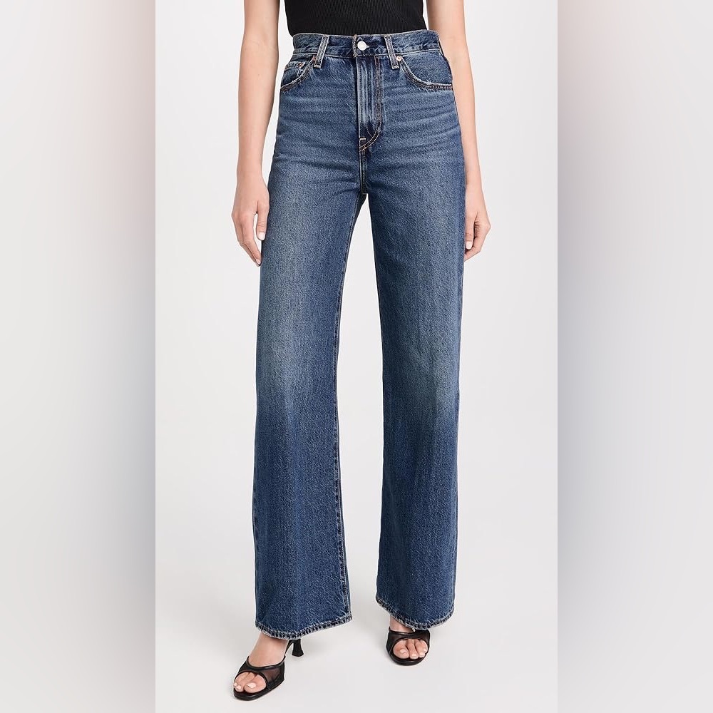 Levi's Women's Blue Flare & Wide Leg Jeans